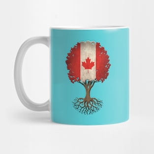 Tree of Life with Canadian Flag Mug